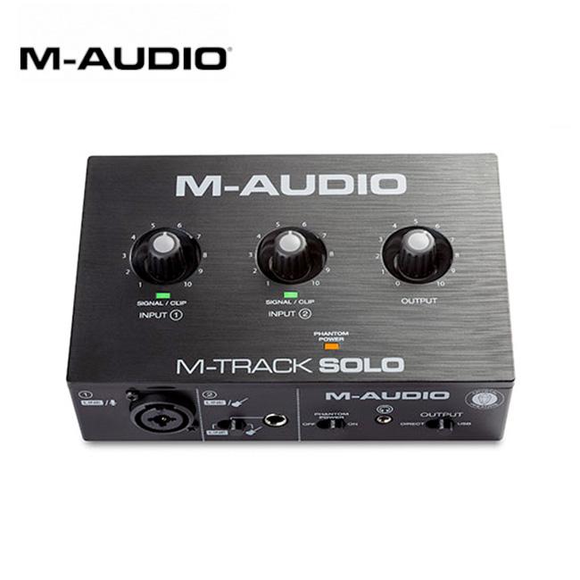 M-Audio - M-Track Solo / 오디오 인터페이스