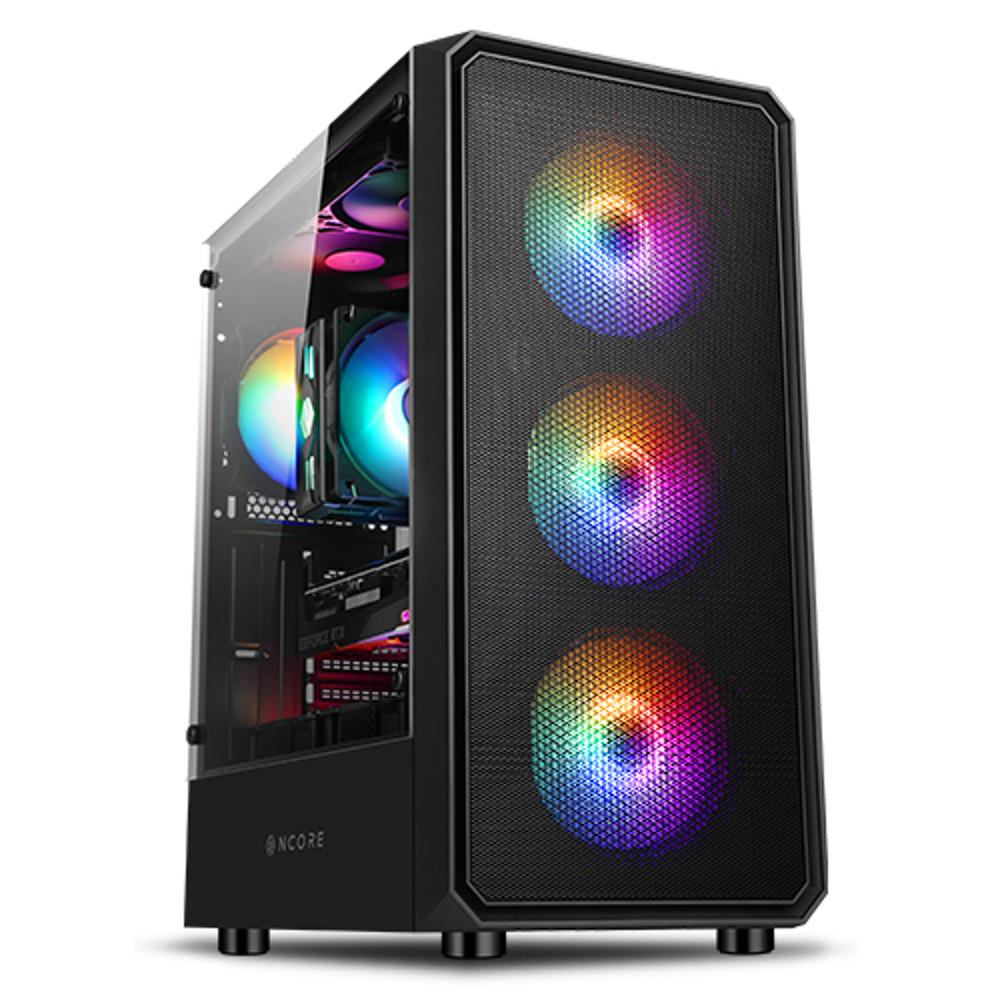 앱코 NCORE G30 트루포스 미들타워 PC케이스 블랙