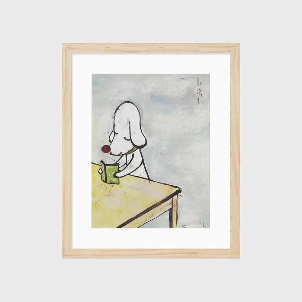 [아티쉬] 액자/ Do not disturb!, 1996, 요시토모 나라(Yoshitomo Nara)