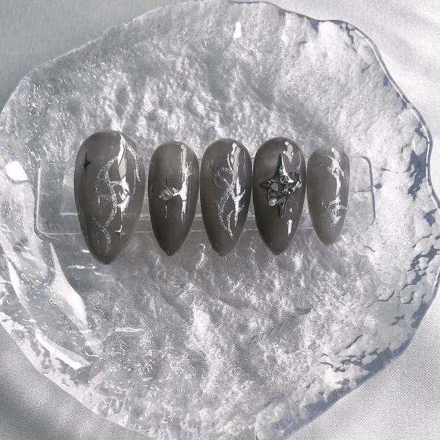 🖤입점할인🖤[정품스와]오디너리트라이벌 수제네일팁