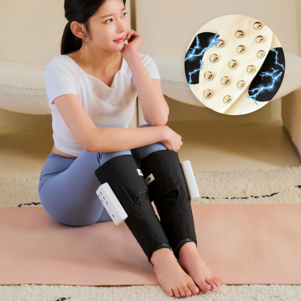 클로 에어코즈 종아리 마사지기 다리 발 안마기 맛사지 무선 공기압 온열 마사지 기계