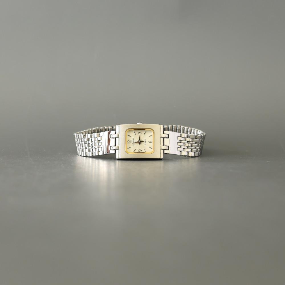 FLORENCE Matte square metal watch