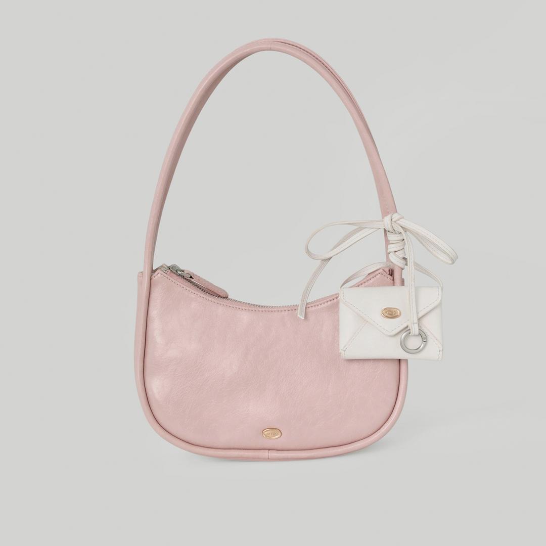 [ORO Package]오로 레이어드 스웰 핸드백_Rose Pink