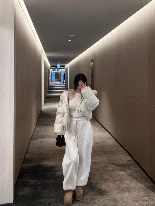 몽글 조거 팬츠