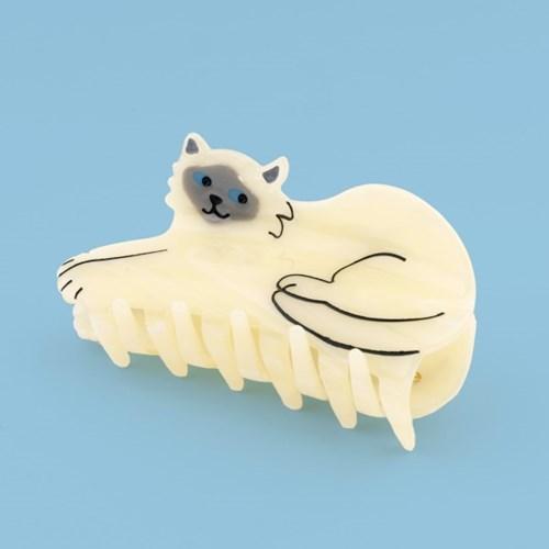 샴 고양이 헤어집게핀 - COUCOU SUZETTE 쿠쿠수제뜨