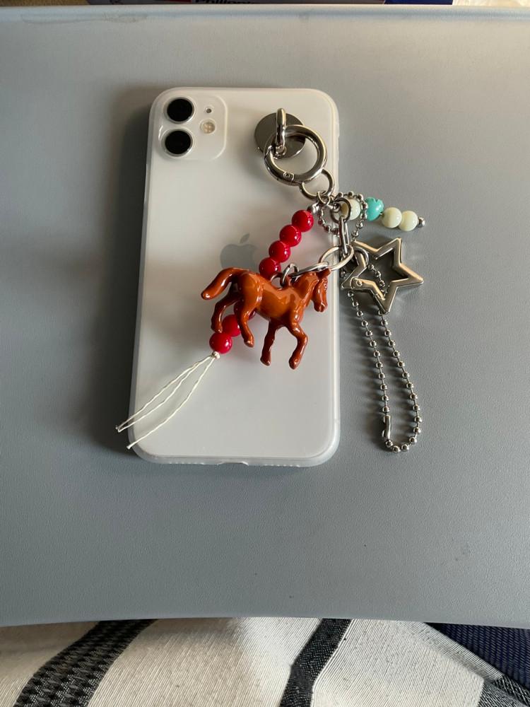 [치치포유] rockstar horse keyring