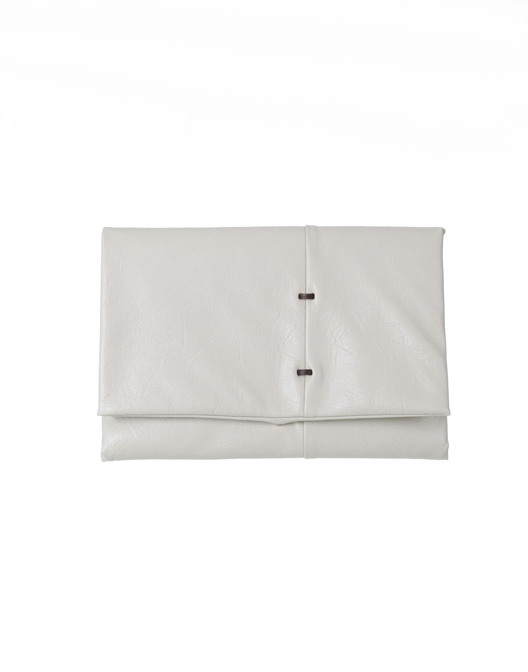 Wood Stitch Laptop Pouch