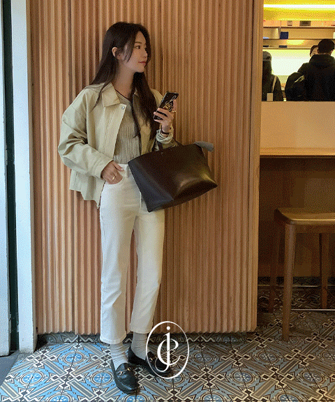 [another leeds] 모디크 레더 자켓(비스코스 15%)(가죽자켓/기본자켓/간절기/레더자켓)