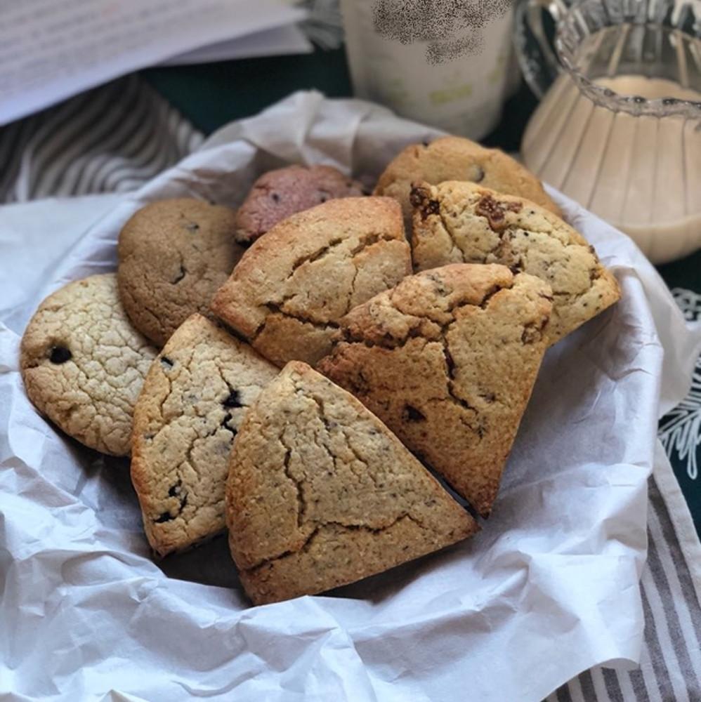 [소락(sorak)]-노오일 비건보리빵 / 보리스콘