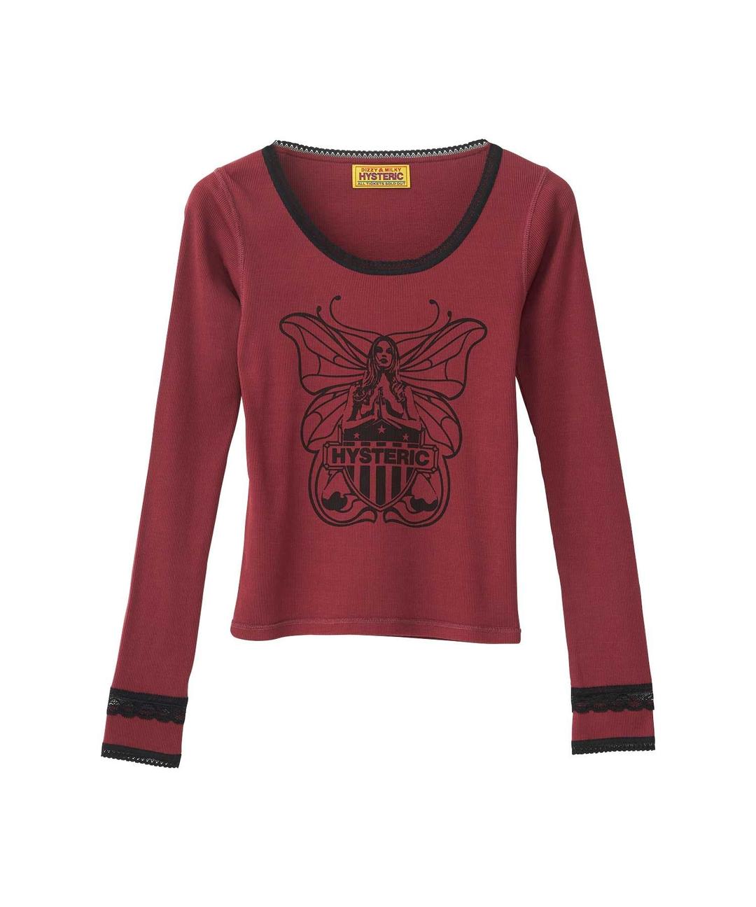 LEVITATED GIRL 치비 티셔츠 | HYSTERIC GLAMOUR WOMEN | HYSTERIC GLAMOUR ONLINE STORE 히스테릭 글래머 온라인 스토어