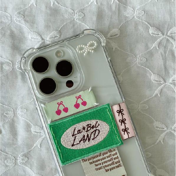 Kitsch Label Case (Melon)🍈