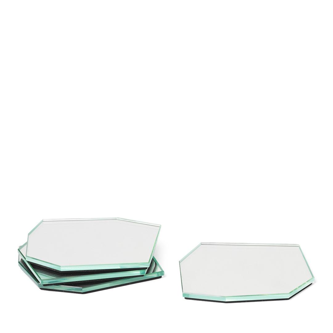shard coasters - set of 4 - mirror