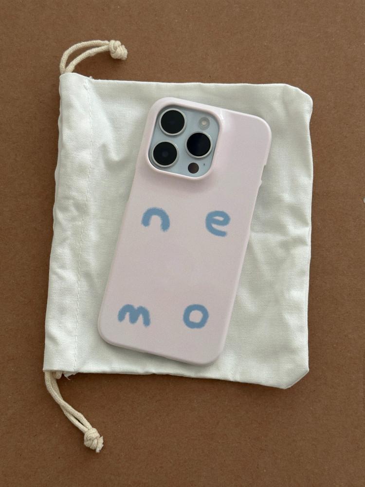 pink gloss case | 핑크 글로우 하드 케이스