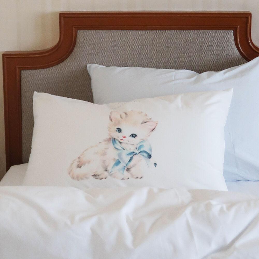 noon baby cat pillow cover