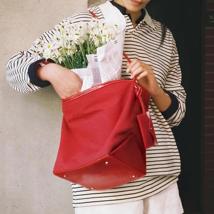[리오더] Modo 3way bag (canvas red)