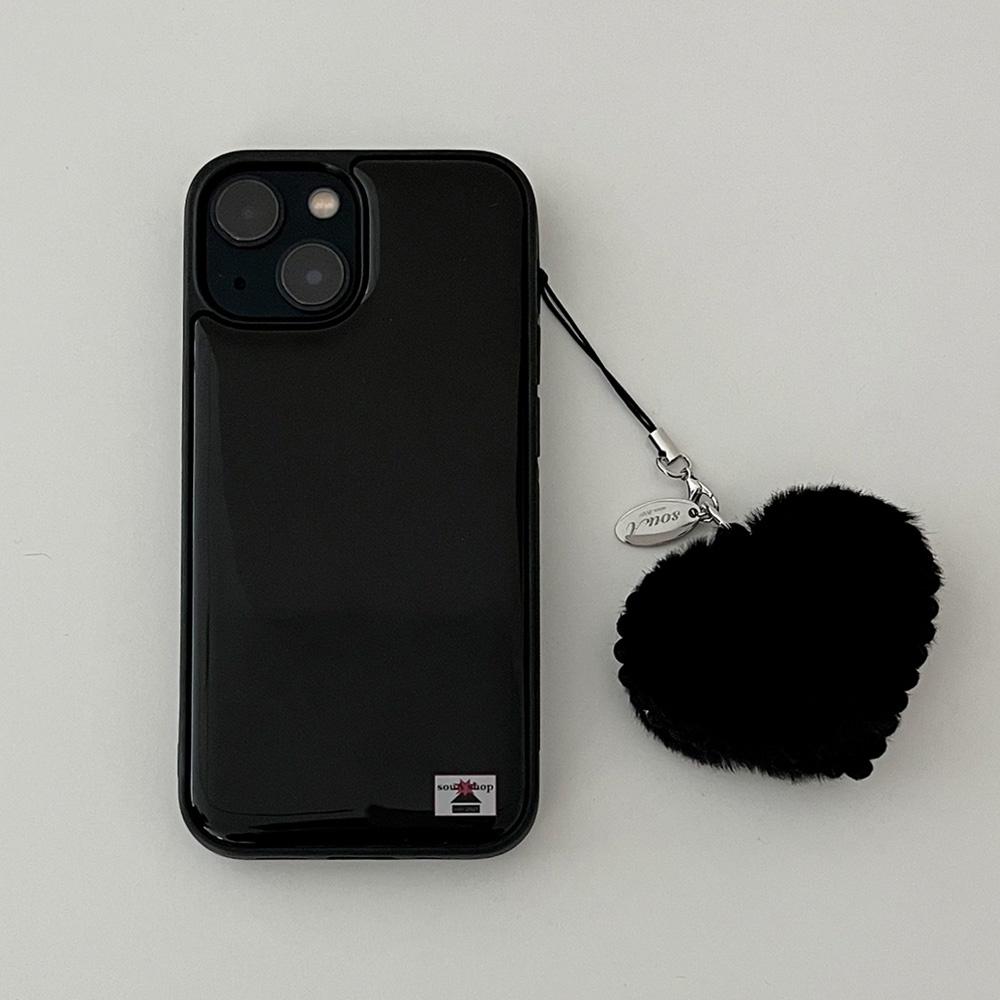 Simple case (black) 에폭시 범퍼케이스