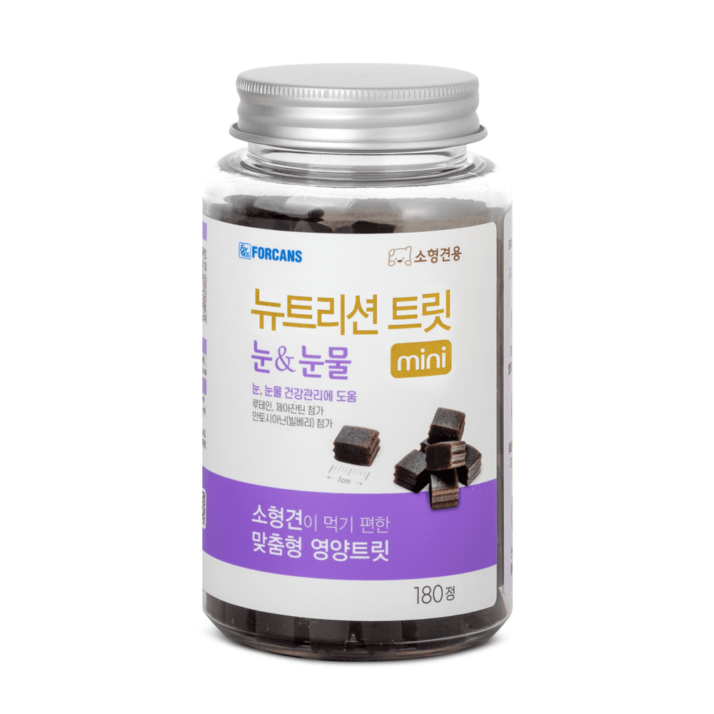 포켄스 뉴트리션 트릿 미니 강아지 영양제, 빌베리&루테인, 눈물개선/눈건강, 1개 - 칼슘/관절영양제 | 쿠팡