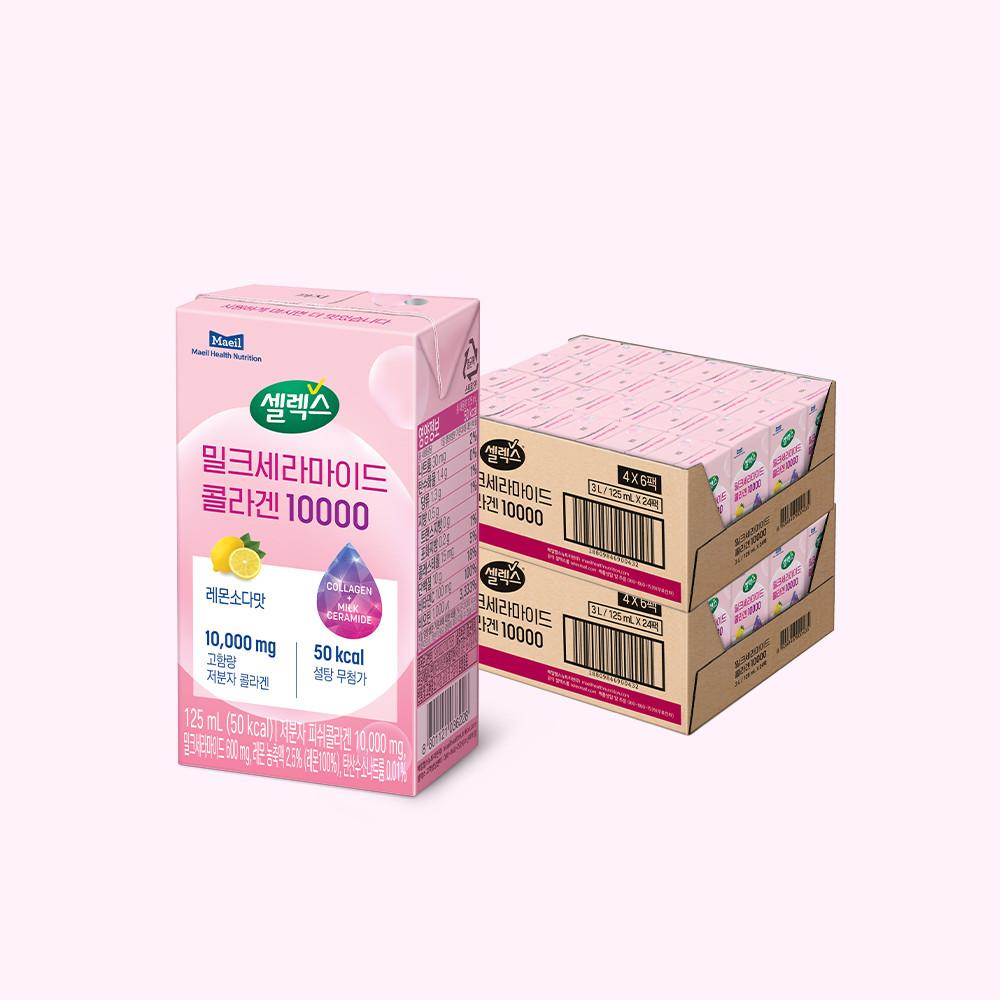 셀렉스 밀크세라마이드 콜라겐 드링크 10000 24개입, 2개