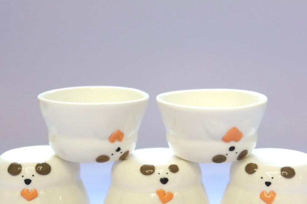 [귀여운 선물] 하트멍 술잔 : jayeon ceramic