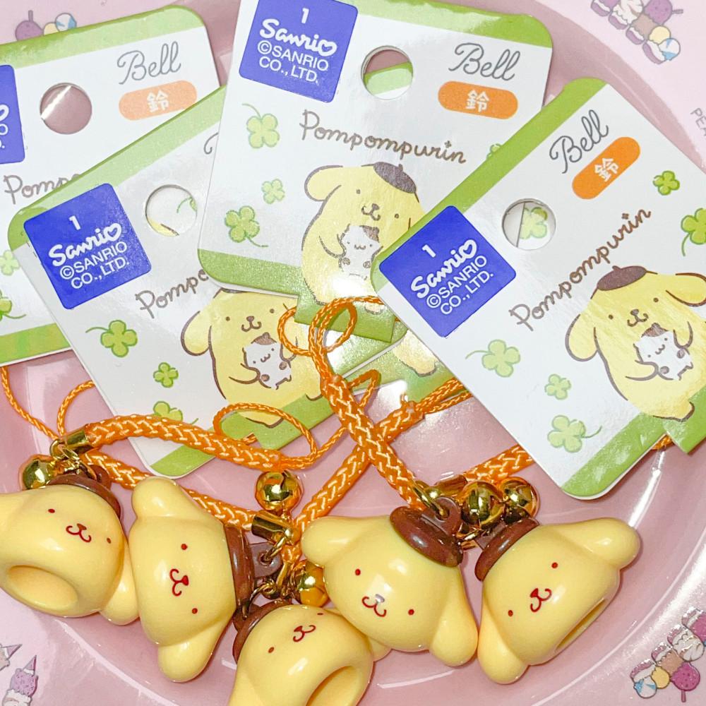 (수디어리) 폼폼푸린 풍경 폰스트랩 핸드폰줄