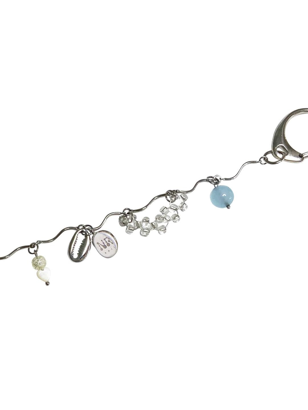 Blue wave crocs chain