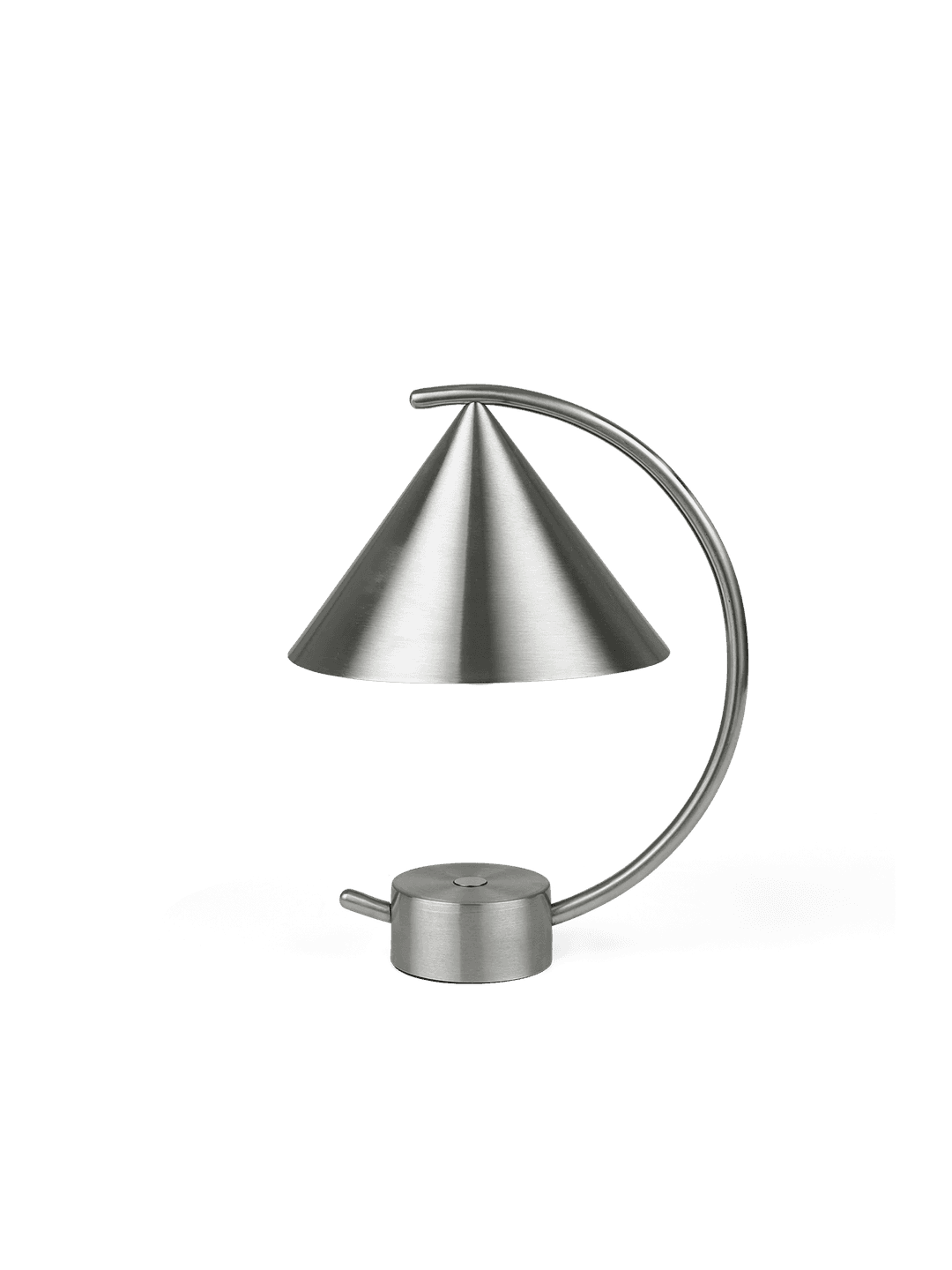 Meridian Lamp - Brushed Steel