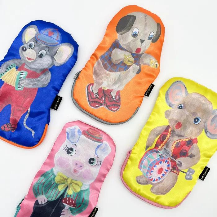 나탈리레테 새틴 파우치 [Nathalie Lete Satin Pouch]