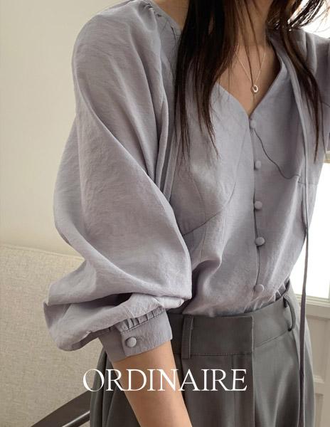 가내스라 [ordinaire] 모드 블라우스 (2color/핑크 단독주문시오늘출발)