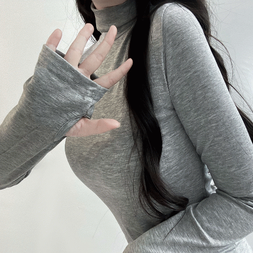 [1+1할인/필수템/8color] 핸드 워머 목폴라 슬림핏