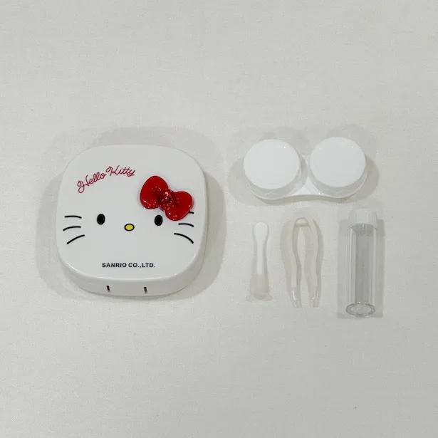 ꒰ྀི 최저가 당일출고꒱ྀི 헬로키티 사각형 렌즈케이스 / 하드 렌즈통/휴대용 렌즈케이스