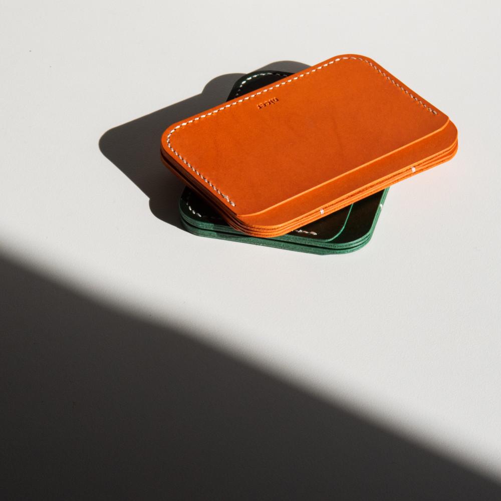 수제 카드 지갑 4pocket carrot series 2color