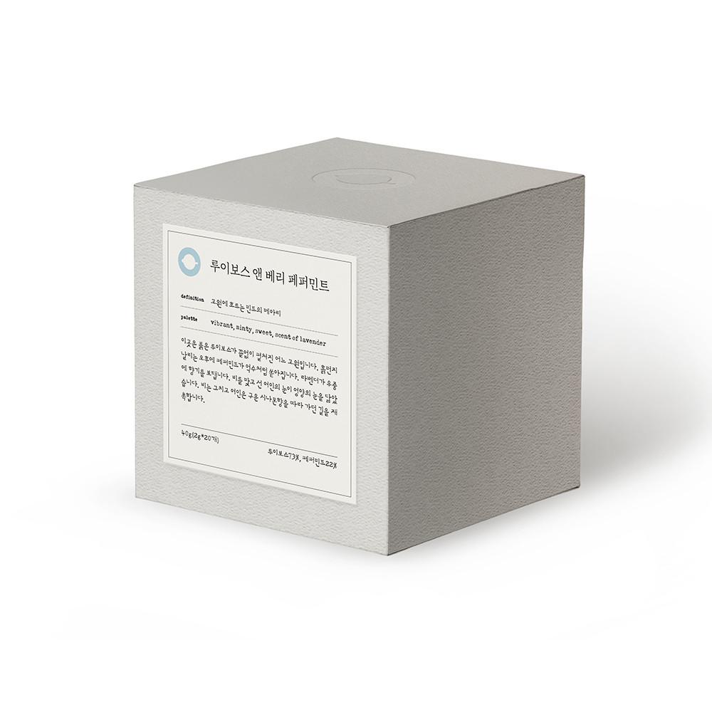 루이보스 앤 베리 페퍼민트 티백 (2g X 20개﻿)