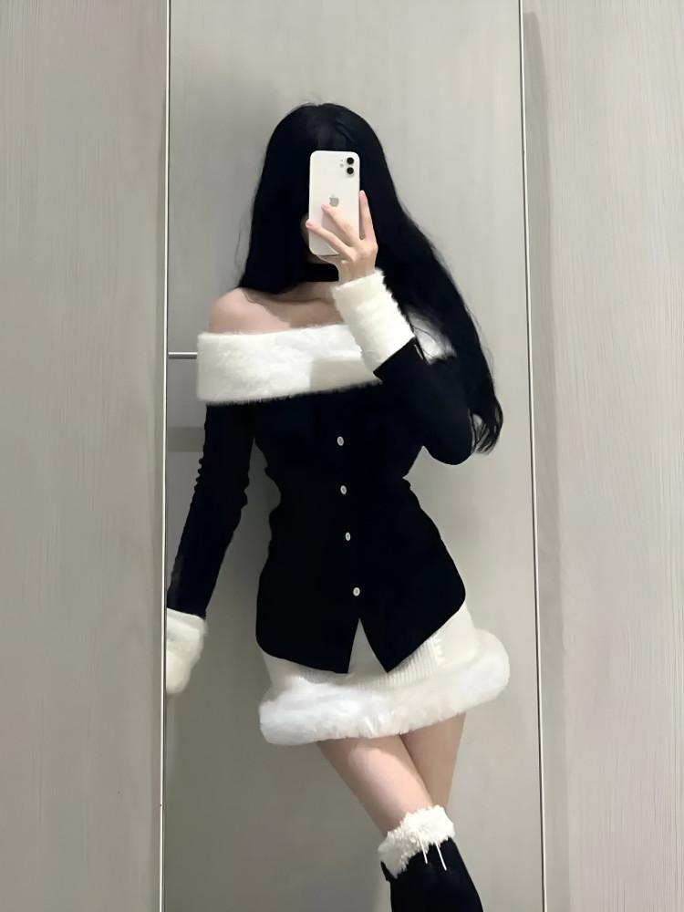 [위시엣일레븐]  black santa SET