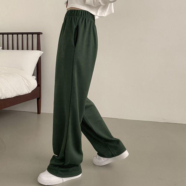 [힙무드!/숏&롱기장] 휘뚜루~ 로우라이즈 밴딩 트레이닝 롱 와이드팬츠 (6color)_앤드모어