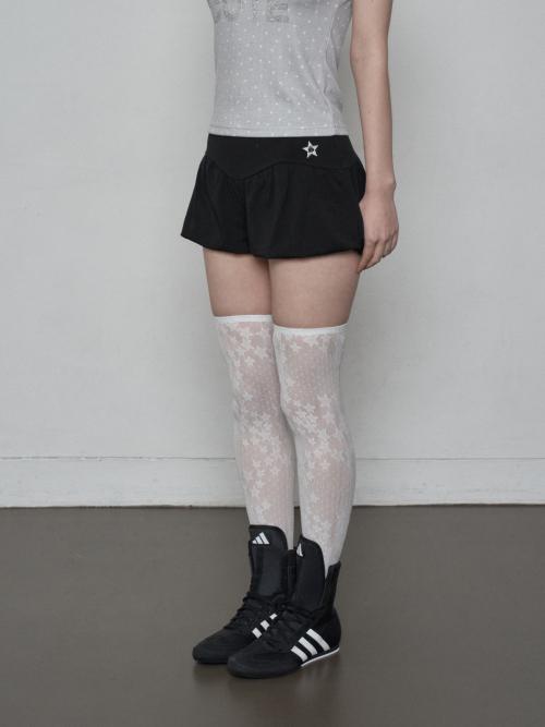 VOLUME SHORT PANTS / BLACK