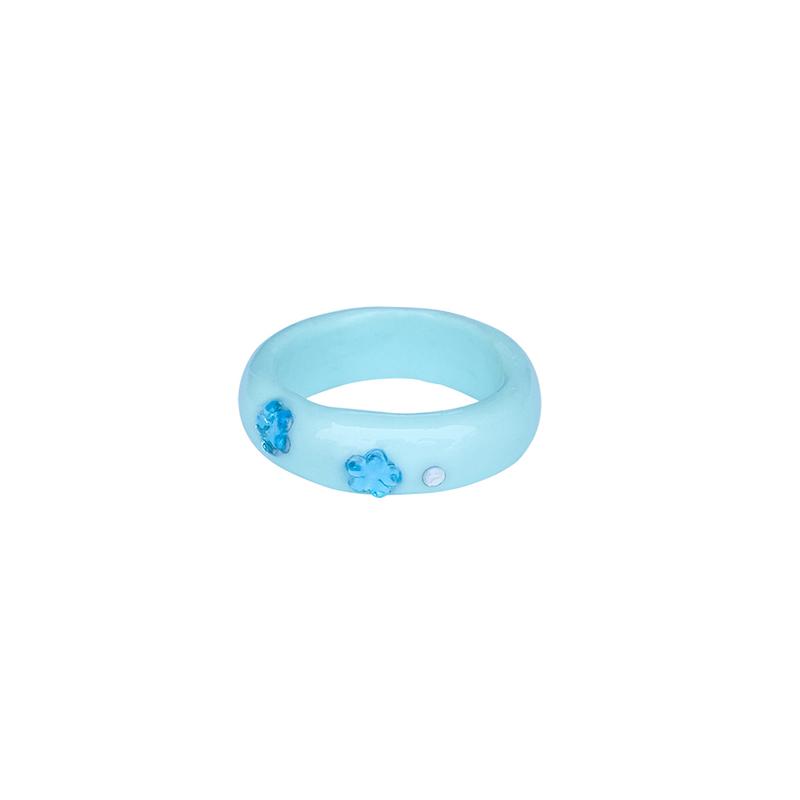 flower ring_mint