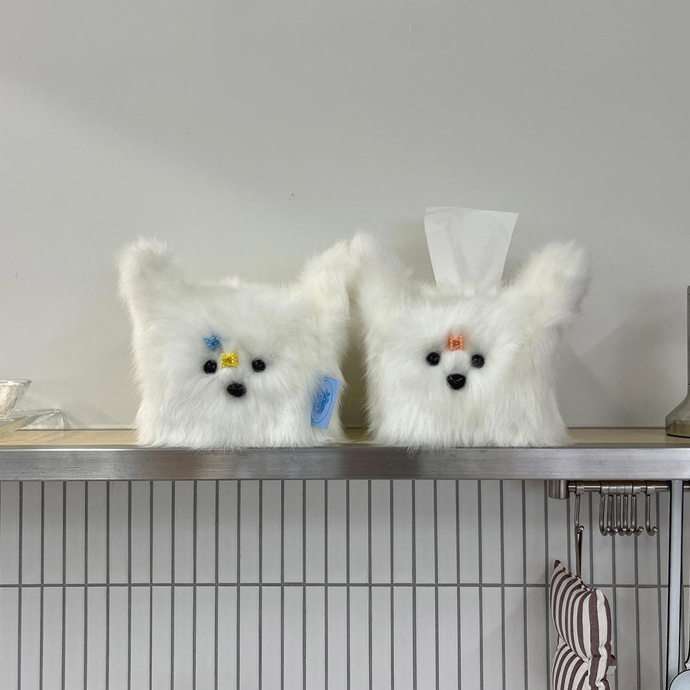 Shy PeePee Tissue Case (White)