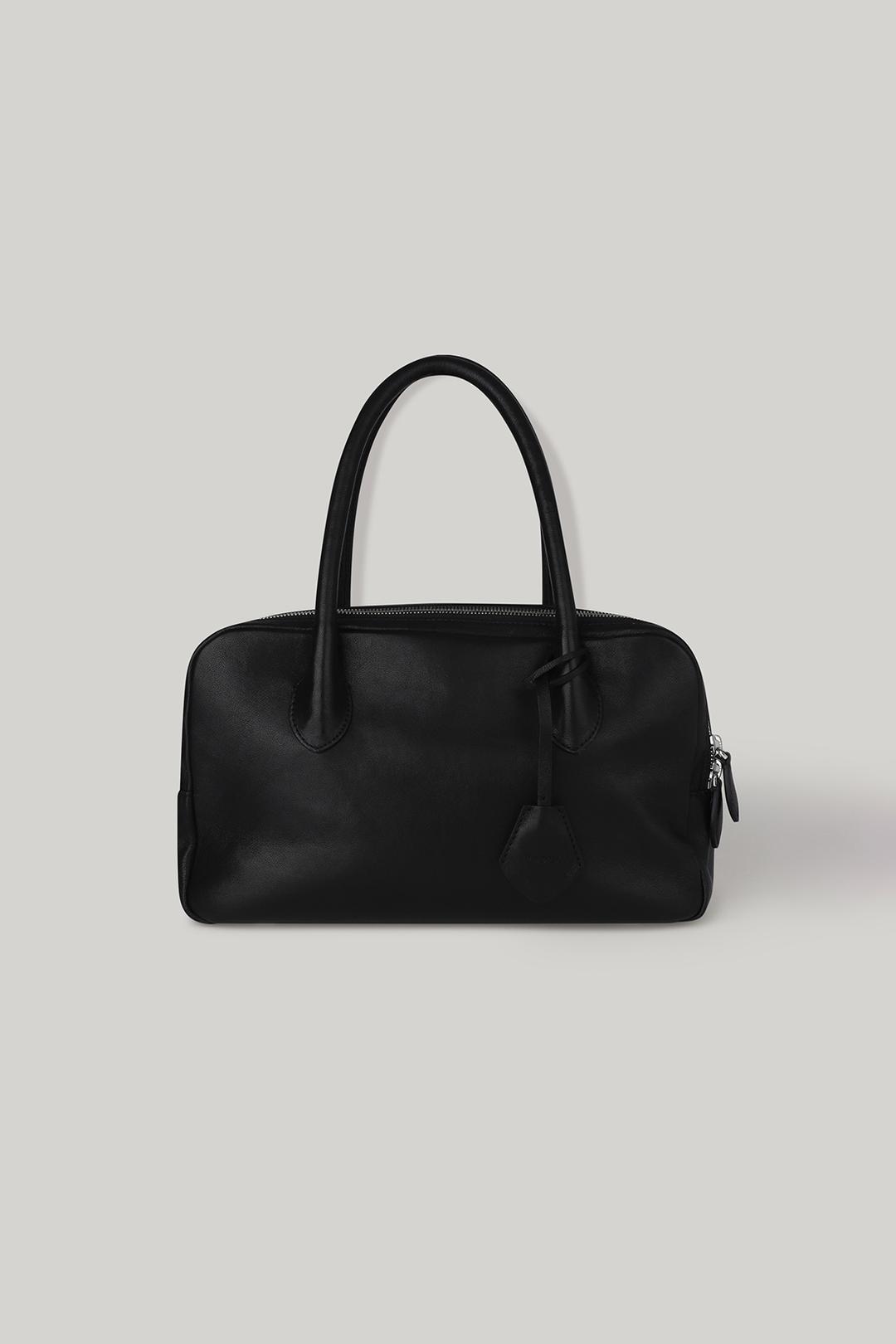 3RD / Bonner Square Leather Bag (Black)