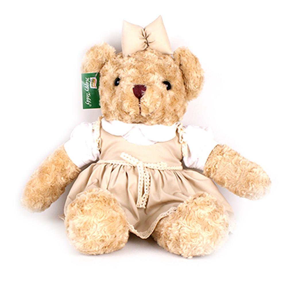 국내산 곰인형 신테디걸 27cm 귀여운 곰돌이 애착 동물 인형