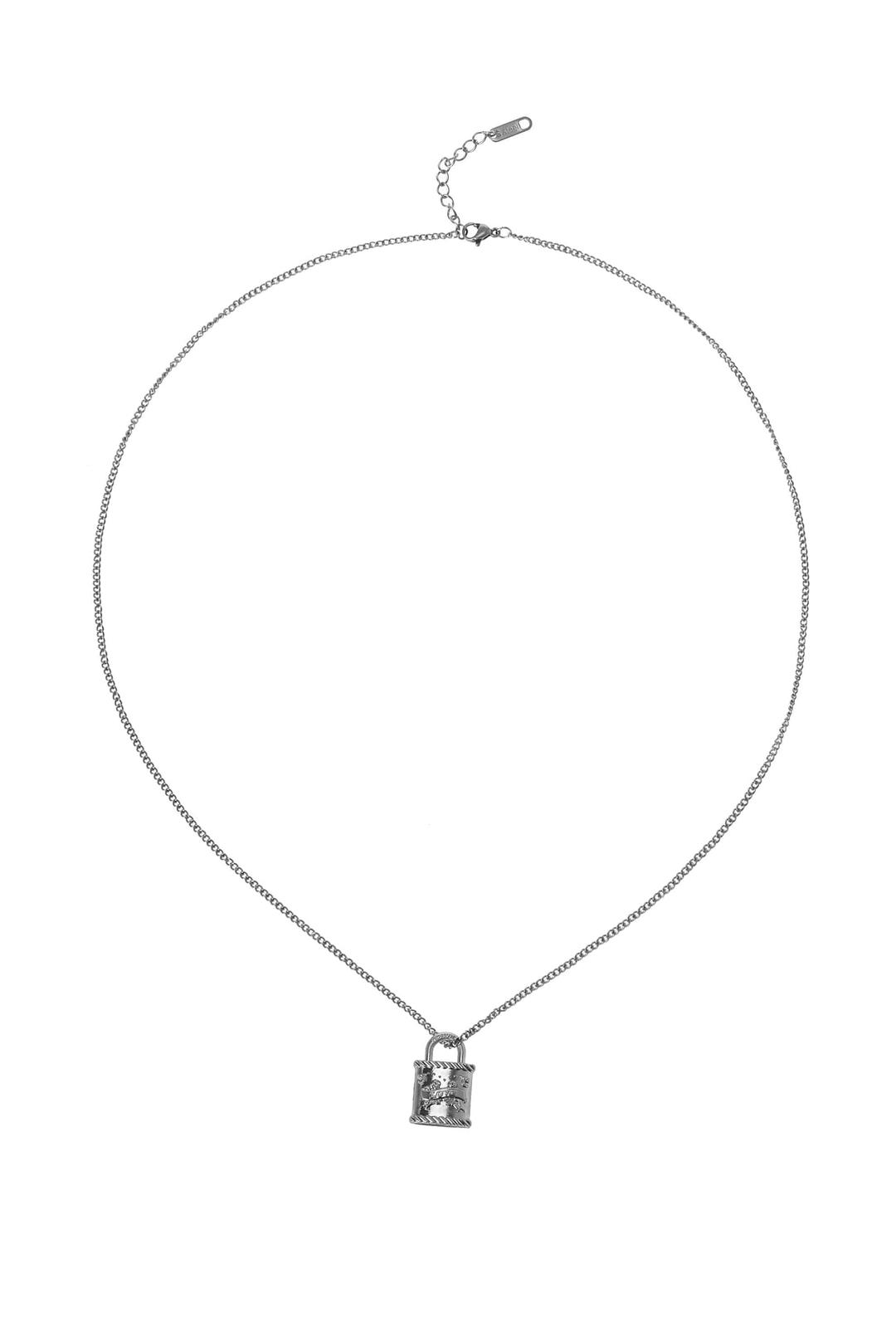 Love lock necklace
