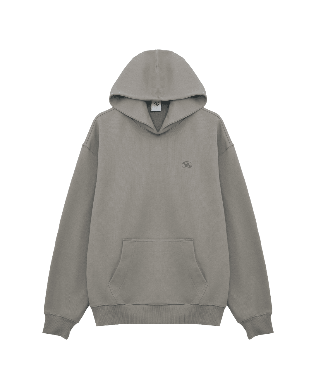SCULPTURE HOODIE [ASH BROWN]