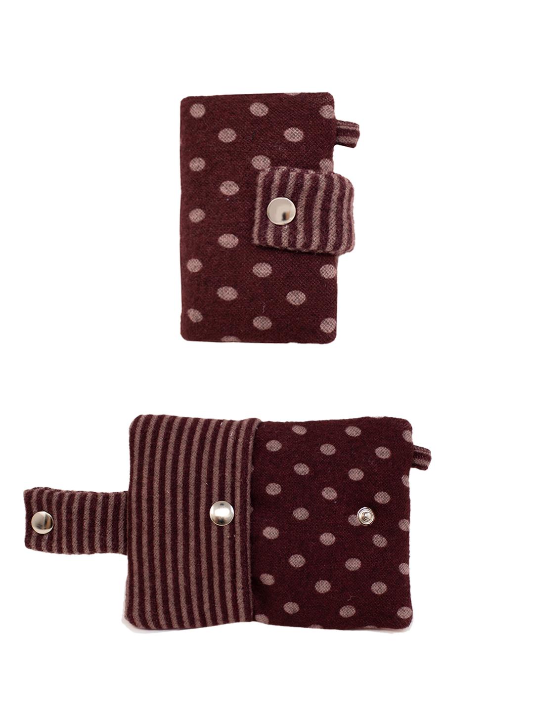 Snug card wallet (burgundy)