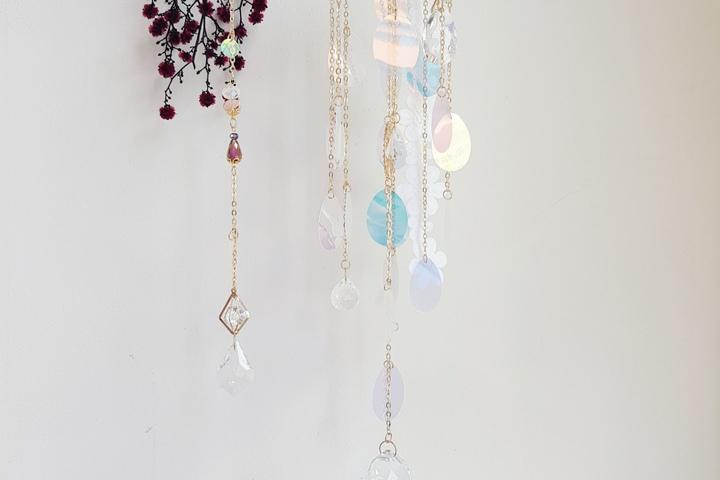 라탄 레이스 홀로그램 선캐쳐 드림캐쳐