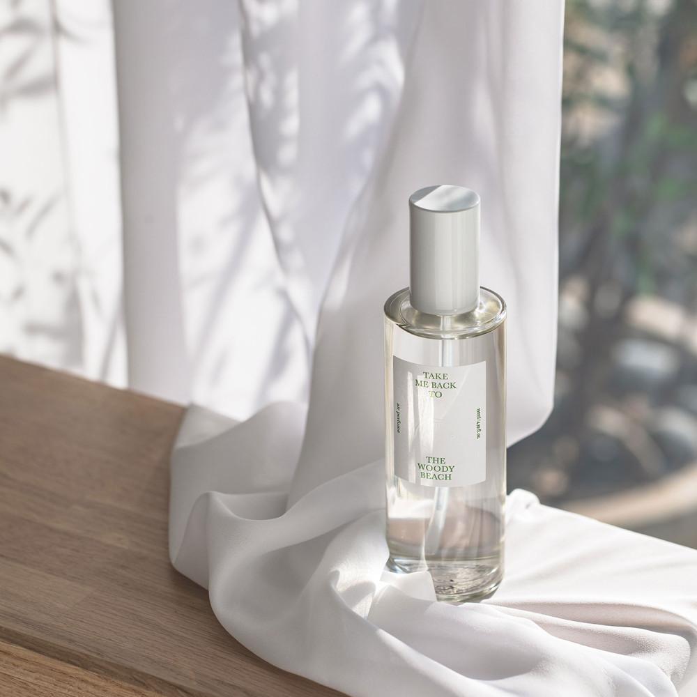 에어퍼퓸 우디비치 130ml 룸스프레이 섬유향수 섬유탈취제