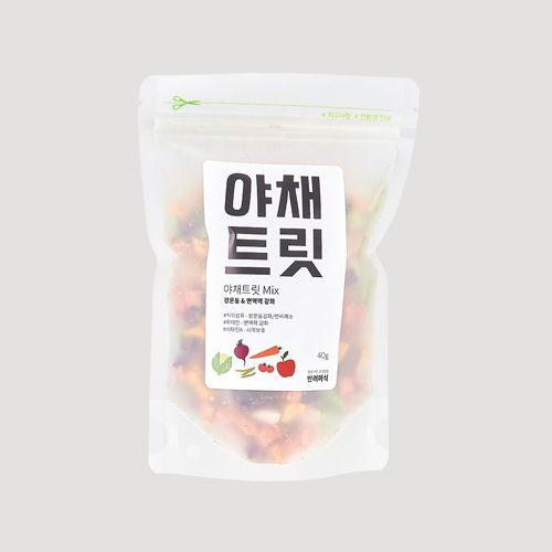 [주말특가]반려미식 통살트릿 야채트릿 MIX 40g