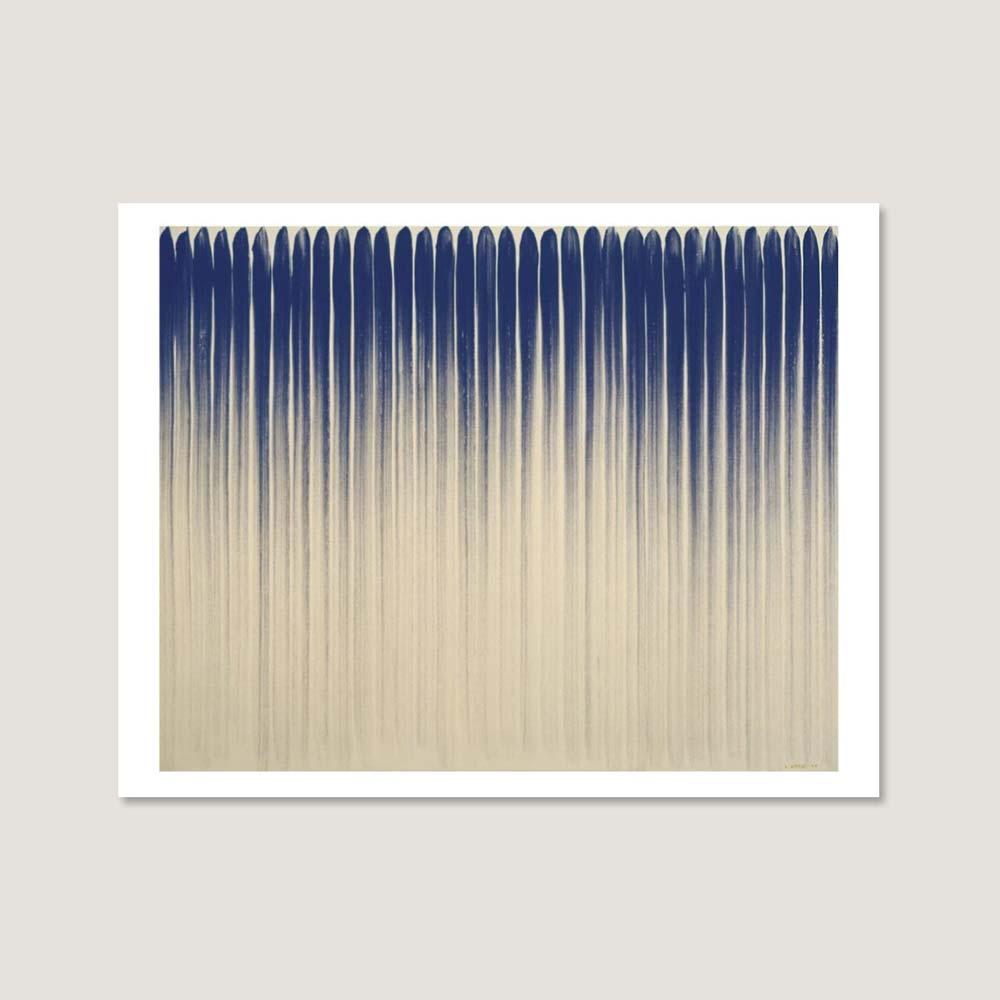 [이우환] From Line 1977 (액자 포함) 71 x 56 cm