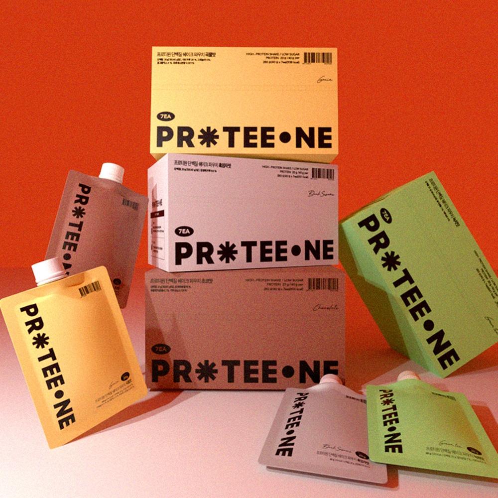 [14+2팩] 단백질 쉐이크 파우치형 2박스(14팩) (곡물,초코,녹차,흑임자)