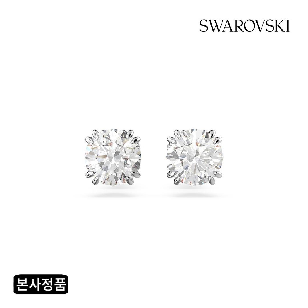 [본사정품] Stilla 로듐 스터드 귀걸이 5636712