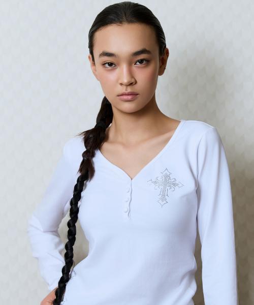 GT HOTFIX SLEEVE TEE(WHITE)