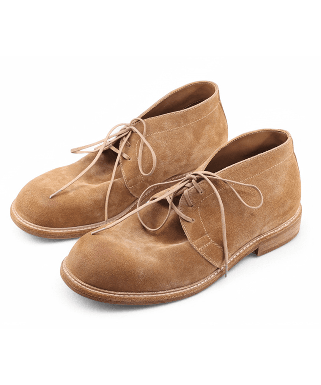 141 스웨이드 처카 부츠 베이지